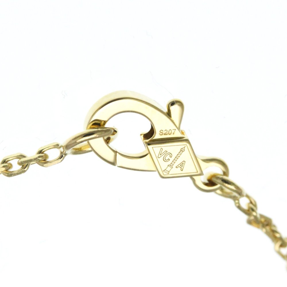 Van Cleef & Arpels Vintage Alhambra Yellow Gold (18K) Mother Of Pearl Men,Wom... - Picture 9 of 11